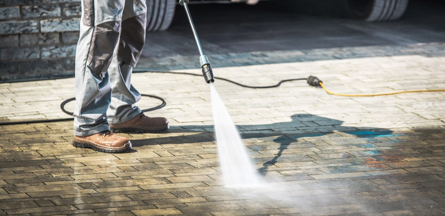 Pressure washing service